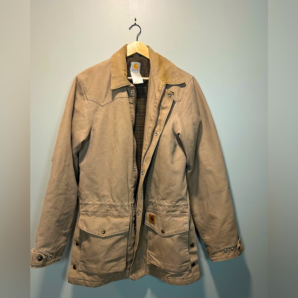 Carhartt Brown Canvas Field Jacket - Picture 2 of 13